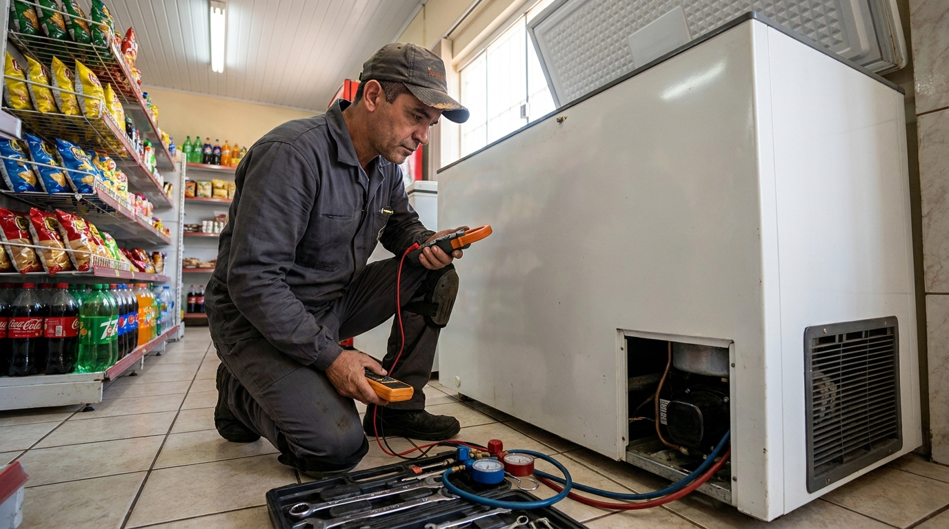Conserto de placa eletrônica de freezer no Centro, Osasco‑SP